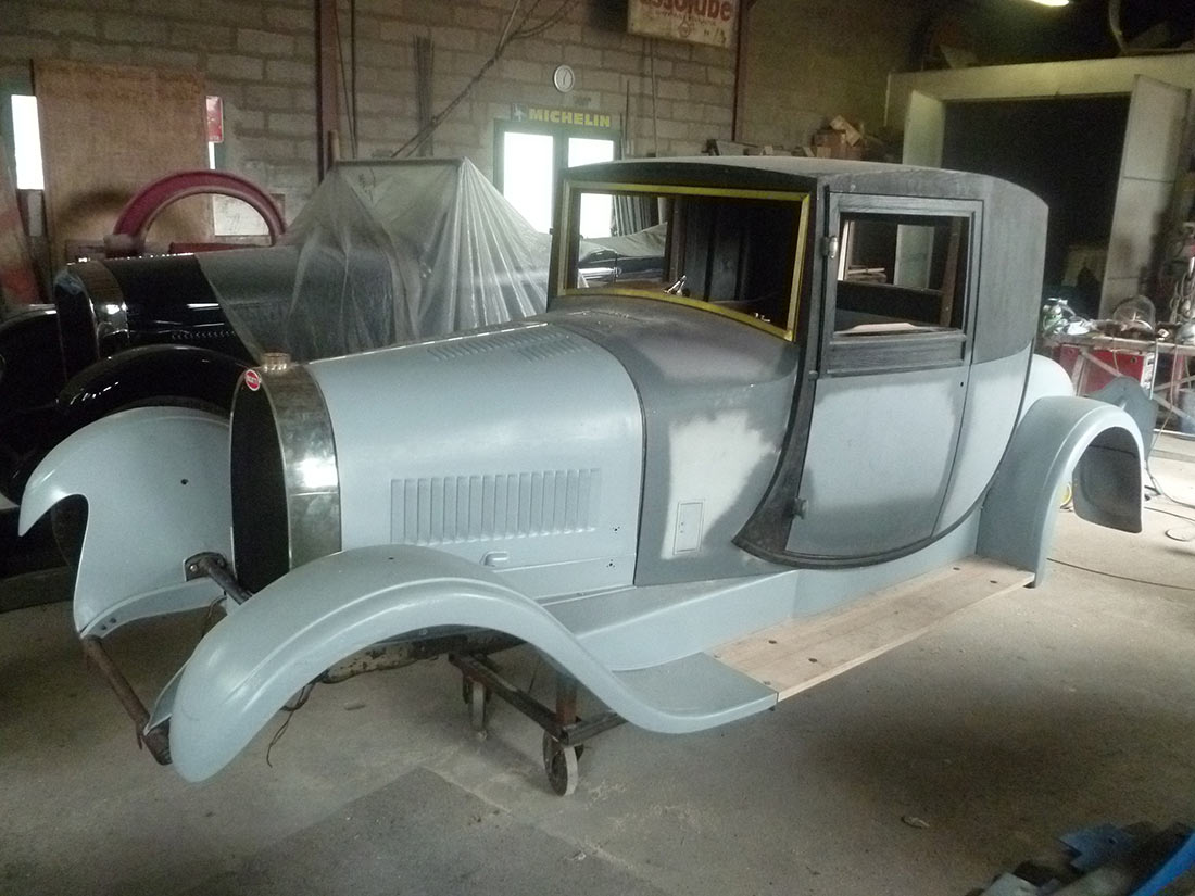 Restauration BUGATTI TYPE 40 FIACRE