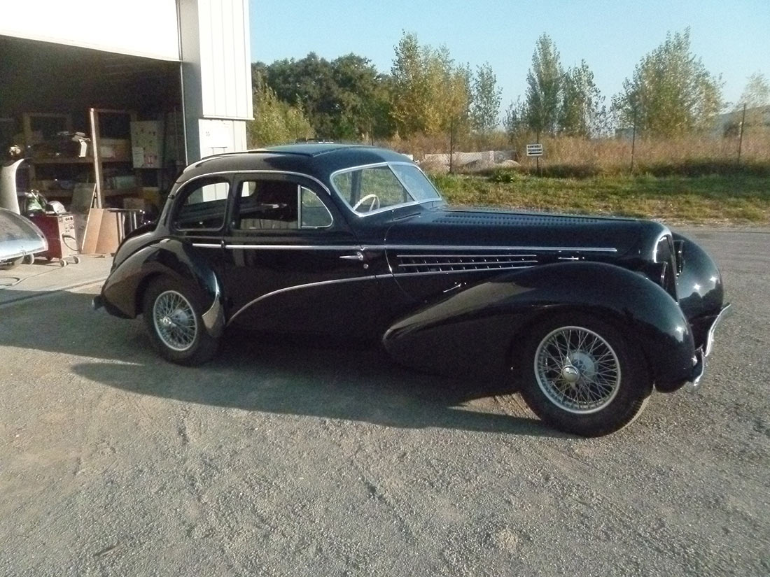 Restauration DELAHAYE 135 CAISSE DUBOS 1950